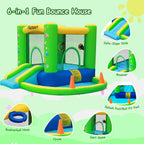 FBSPORT 5-in-1 Galaxy Bounce Castle – Indoor/Outdoor Inflatable for Kids