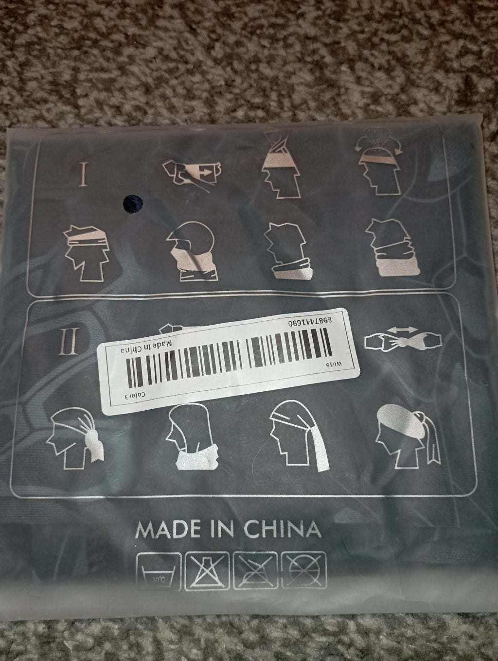 3D MULTIFUNCIONAL HEAD SCARF