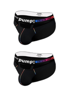 2 Pack Men’s Sexy Low-rise Garter Briefs