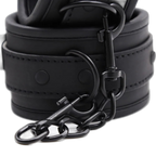 Leather Black Handcuffs