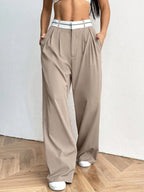Suit Pants Loose-fit Pants Wide-leg Pantsbestsellers
