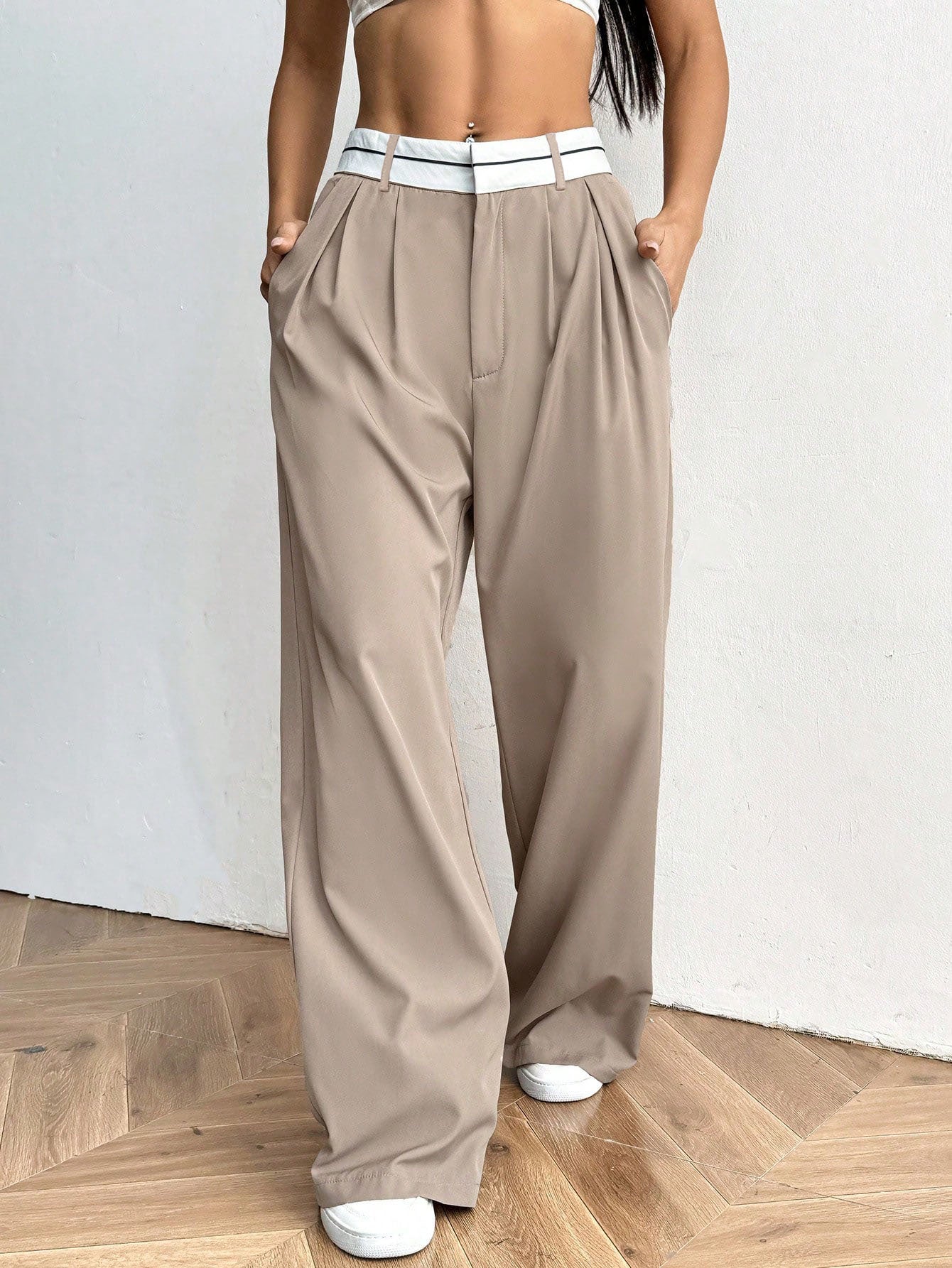 Suit Pants Loose-fit Pants Wide-leg Pantsbestsellers