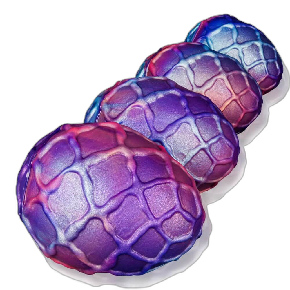 Curio Egg - Large Butt Plug with Chain Leash