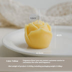 Rose Qixi Valentine's Day Fragrance Birthday Gift Simulation Flower Aromatherapy Candle Atmosphere Gift