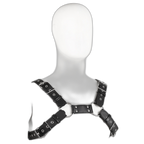 Buckle Strap Leather Chest Harness