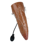 Yiren - Inflatable Dildo – Realistic Brown Expanding Dildo
