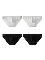 4 Pack Men's Ice Silk Lightweight Breathable Minimalist Briefs