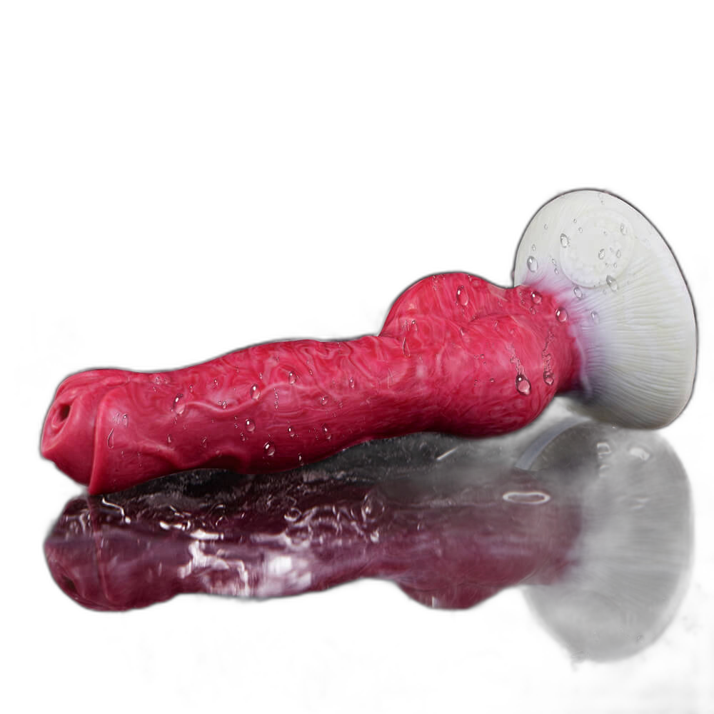 Luna - 8 Inch Squirting Dildo - Kanis Dildo - Knot Dildo