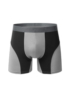 Breathable Sports Boxer Briefs with Open Fly