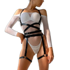 Women's Gothic PU Leather Harness