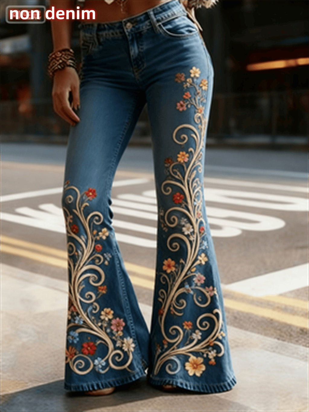 Fashionable Casual Women's Jeans