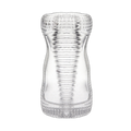 Ribbed Transparent Masturbator