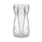Ribbed Transparent Masturbator