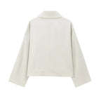 Women's British Style Short Lapel Trench Coat
