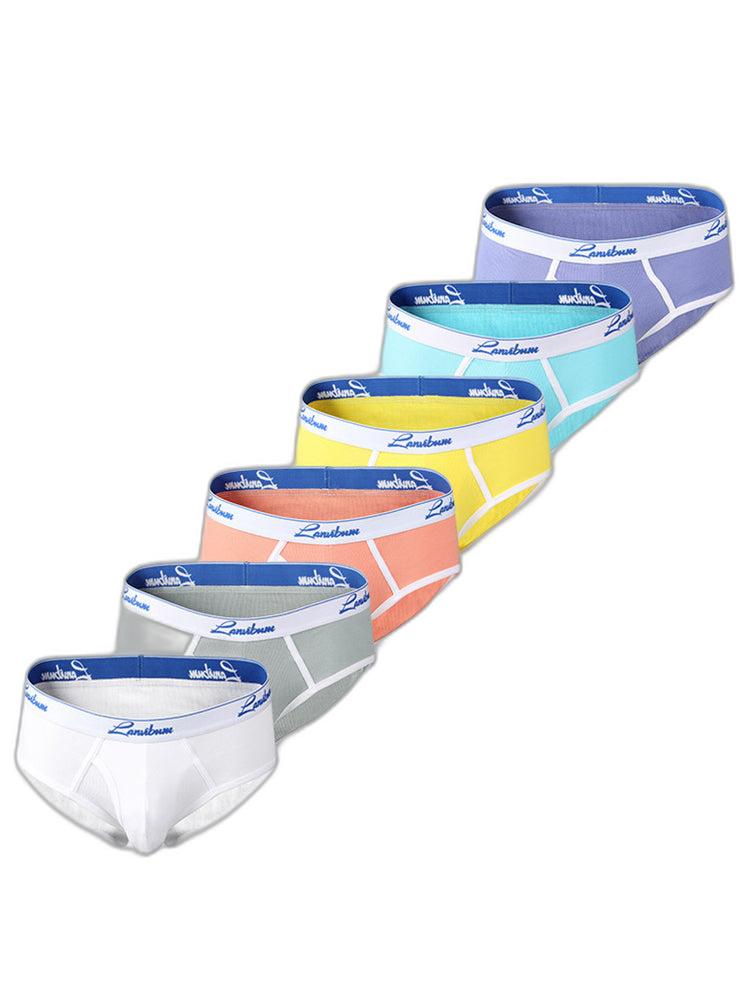 2 Pack Men's Thread Cotton Pouch Briefs