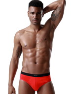 4 Pack Cotton Support U Convex Pouch Briefs