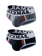 2-pack Men's Sexy Cotton Support Briefs
