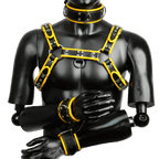 Harness, Cuff, Collar Bundle Yellow