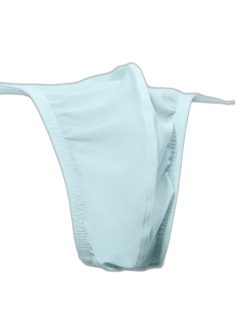 4 Pack Men's Sexy Pouch T-Back Thongs