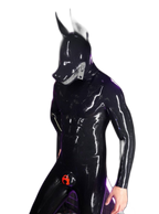 Furrjoi Zipper Dog Hood Perforated Eyes