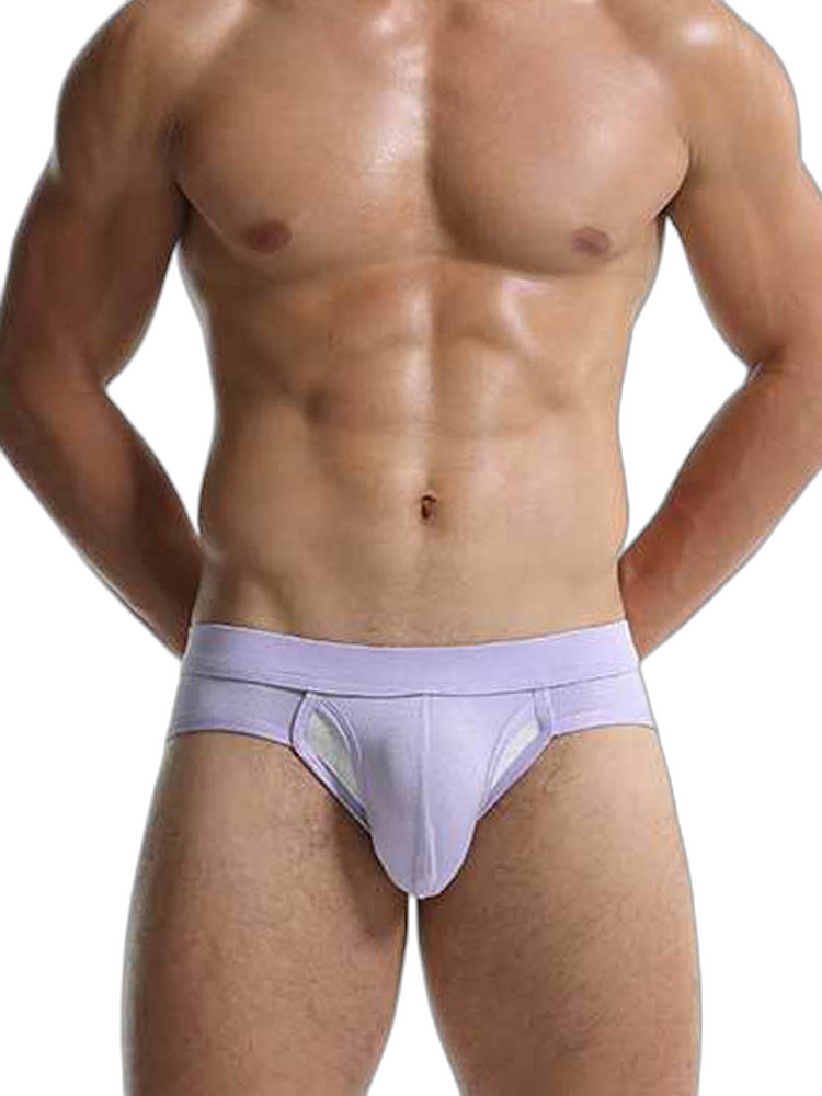 3 Pack Men's Seamless Comfort Sporty Cut Stretch Fit Briefs