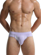 3 Pack Men's Seamless Comfort Sporty Cut Stretch Fit Briefs