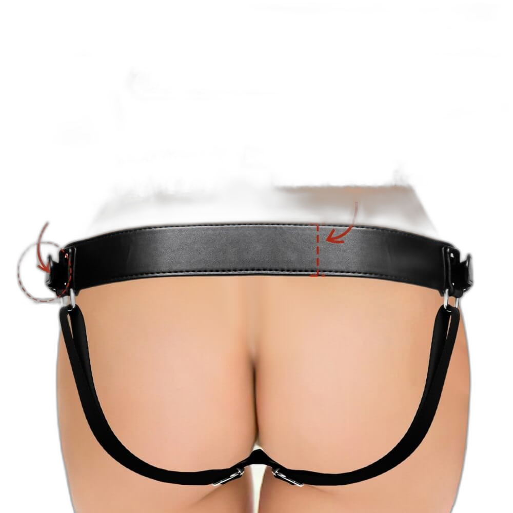 Draven - Leather Strap On Harness