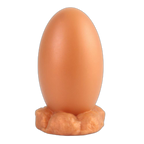 Rex - Large Butt Plug - Egg Plug - Silicone Butt Plug