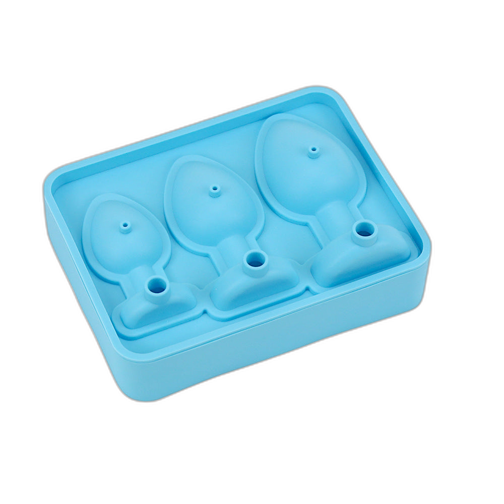 Silicone Butt Plug 'Christmas Tree' Ice Cube Mold Tray