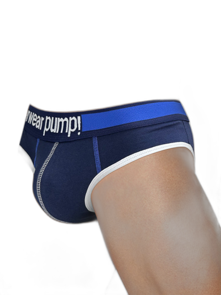 2 Pack Men's Middle-Rise Cotton Sexy Briefs