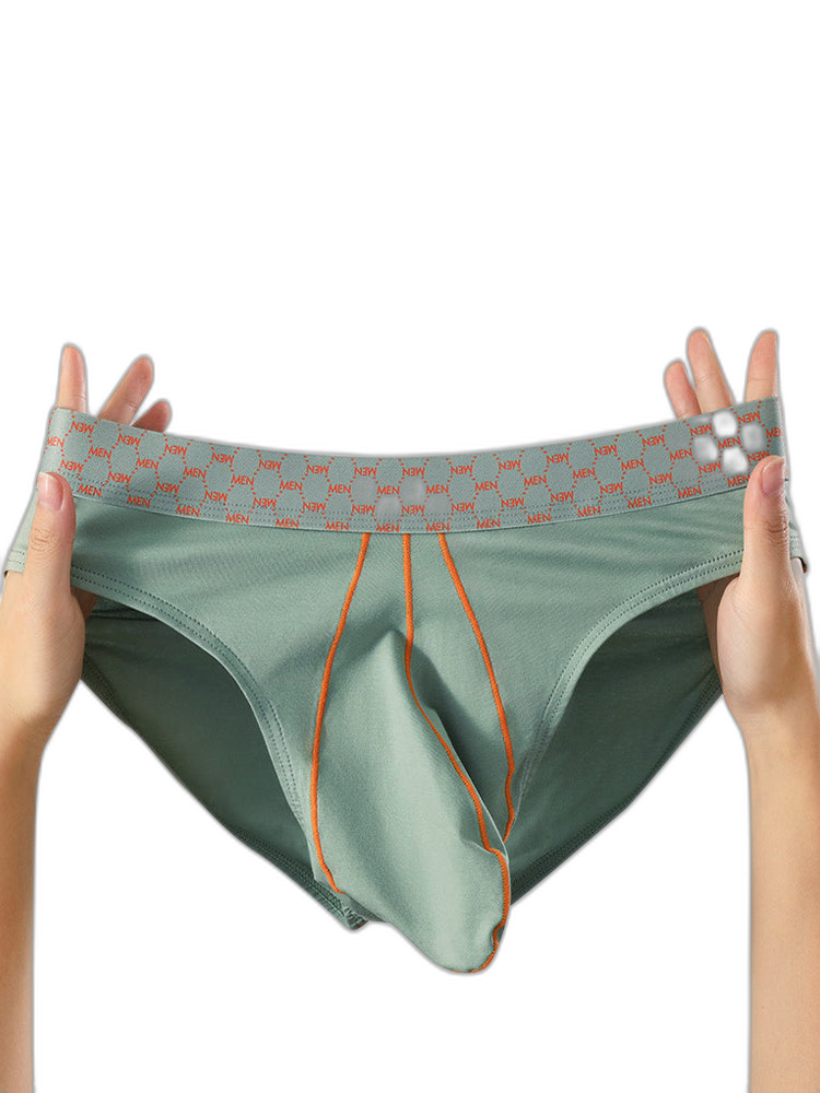 3 Pack Men's Sexy Large Pouch Breathable Comfortable Cotton Briefs