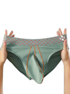 3 Pack Men's Sexy Large Pouch Breathable Comfortable Cotton Briefs