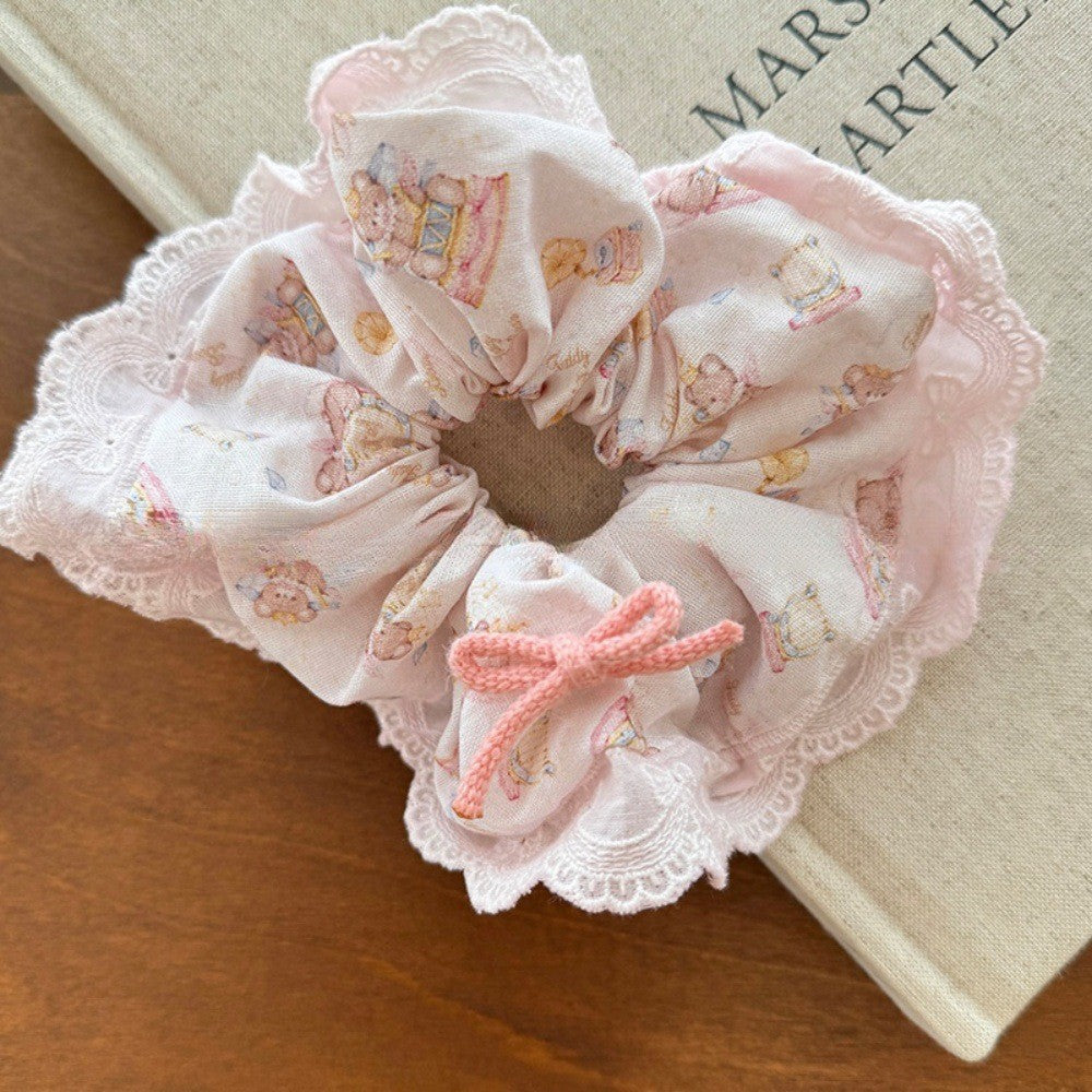 Large Intestine Hair Ring Headdress Female Simple Headband