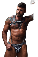 Breedwell Hybred Body Harness Heather Grey