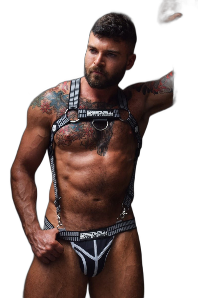 Breedwell Hybred Body Harness Heather Grey