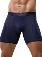 Men's Long Anti-Chafing Athletic Boxer Briefs