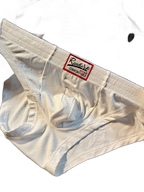2 Pack Men's Premium Comfortable Fabric Low-Rise U-Shaped Button Fly Briefs