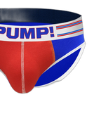 Men's Spliced Color Support Pouch Briefs