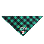 Christmas Pet Saliva Towel DIY Dog Triangle
