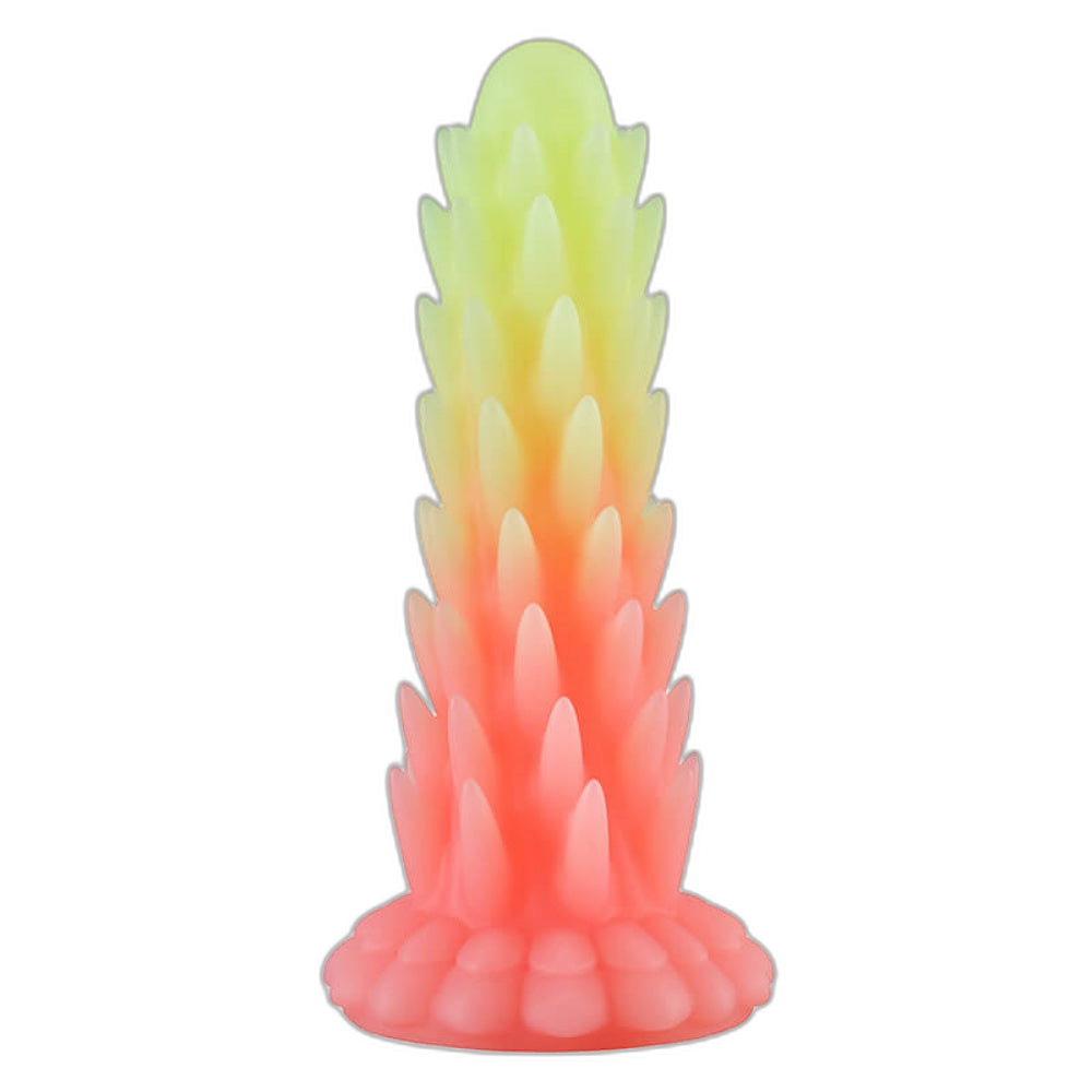 Burr - Spiked Dildo - Glow In The Dark Dildo - Silicone Dildo