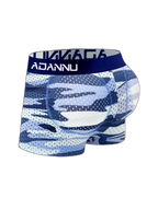 Camouflage Removable Hip Pad Boxer Briefs