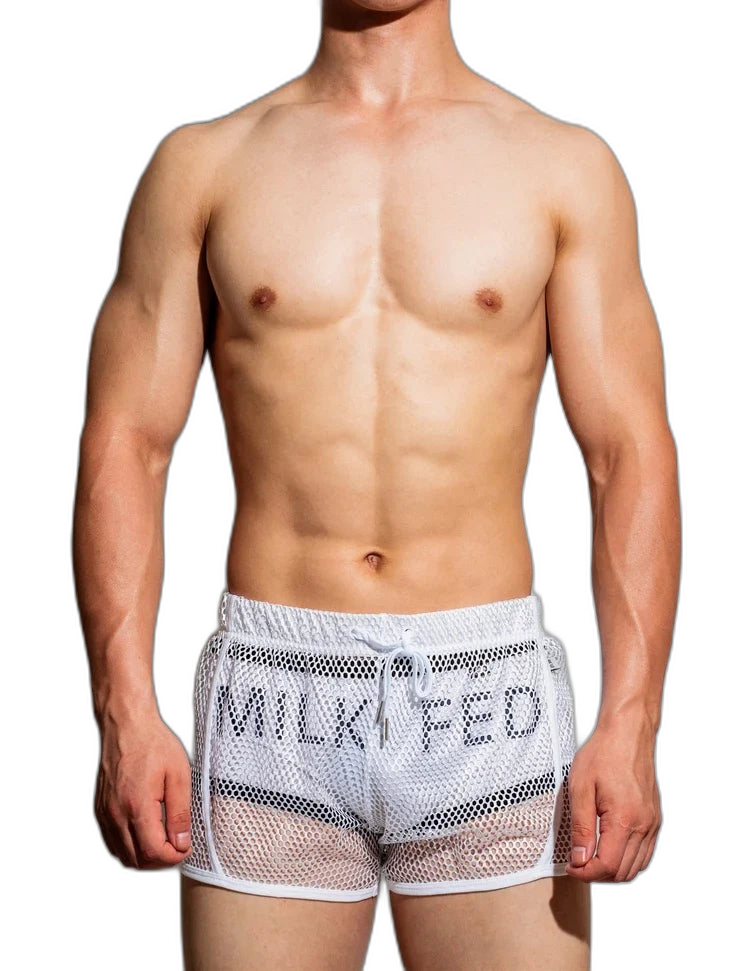 Loose Fit Sexy Mesh Boxers