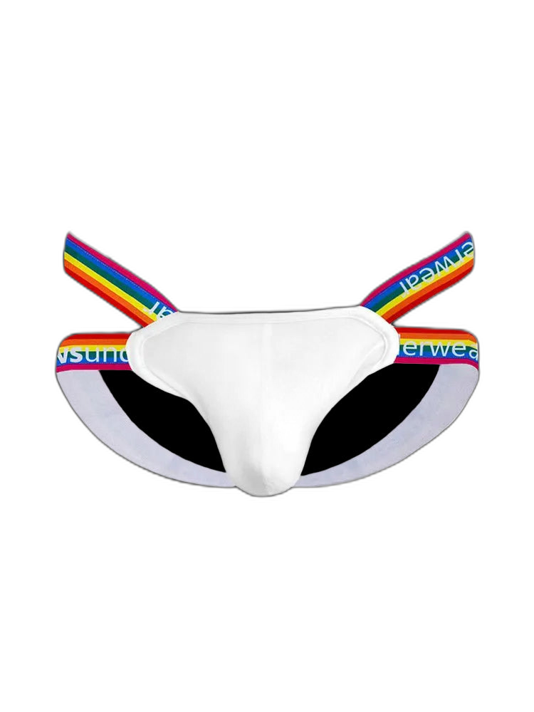 3-pack Rainbow Cotton Thong