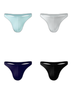 4 Pack Men's Sexy Pouch T-Back Thongs