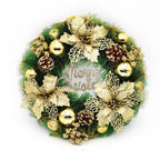 Christmas Wreath Door Hanging Decorations Festive Ornaments