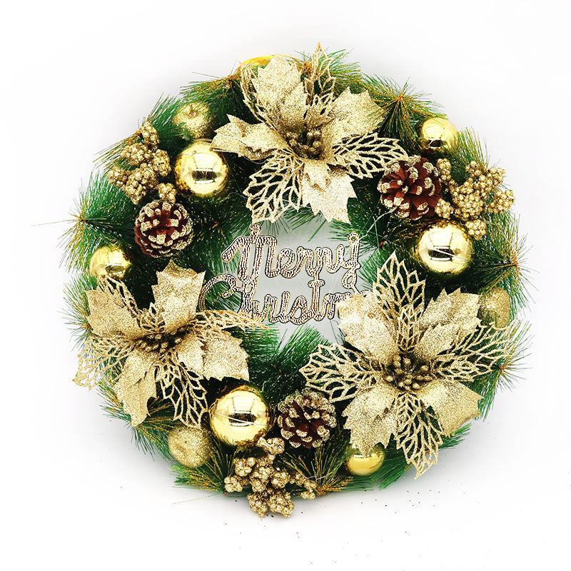 Christmas Wreath Door Hanging Decorations Festive Ornaments
