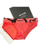 Men's Mesh Sport Briefs with Contoured Pouch & Ventilation