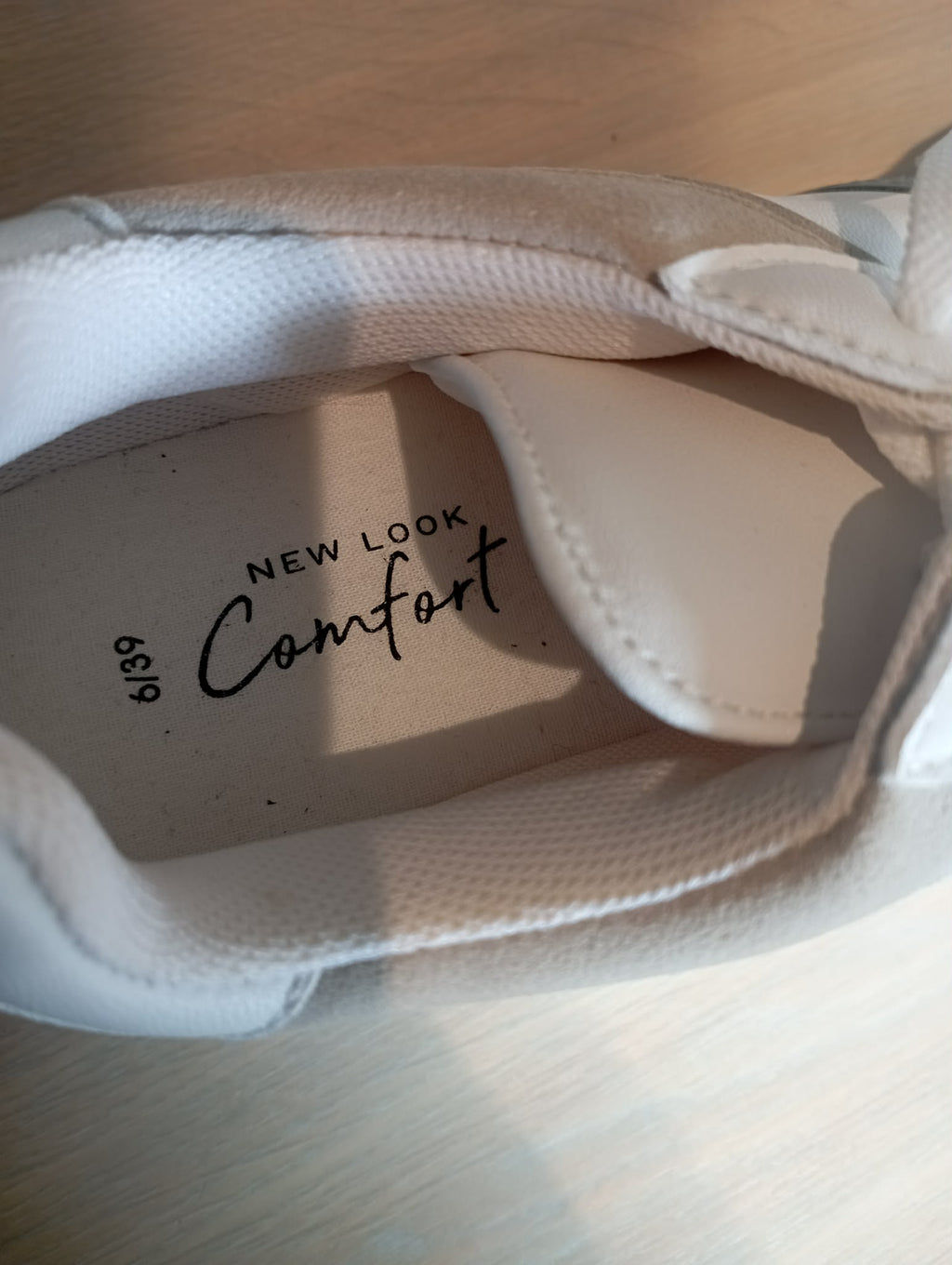 NEW LOOK COMFORT WHITE TRAINERS (6/39)