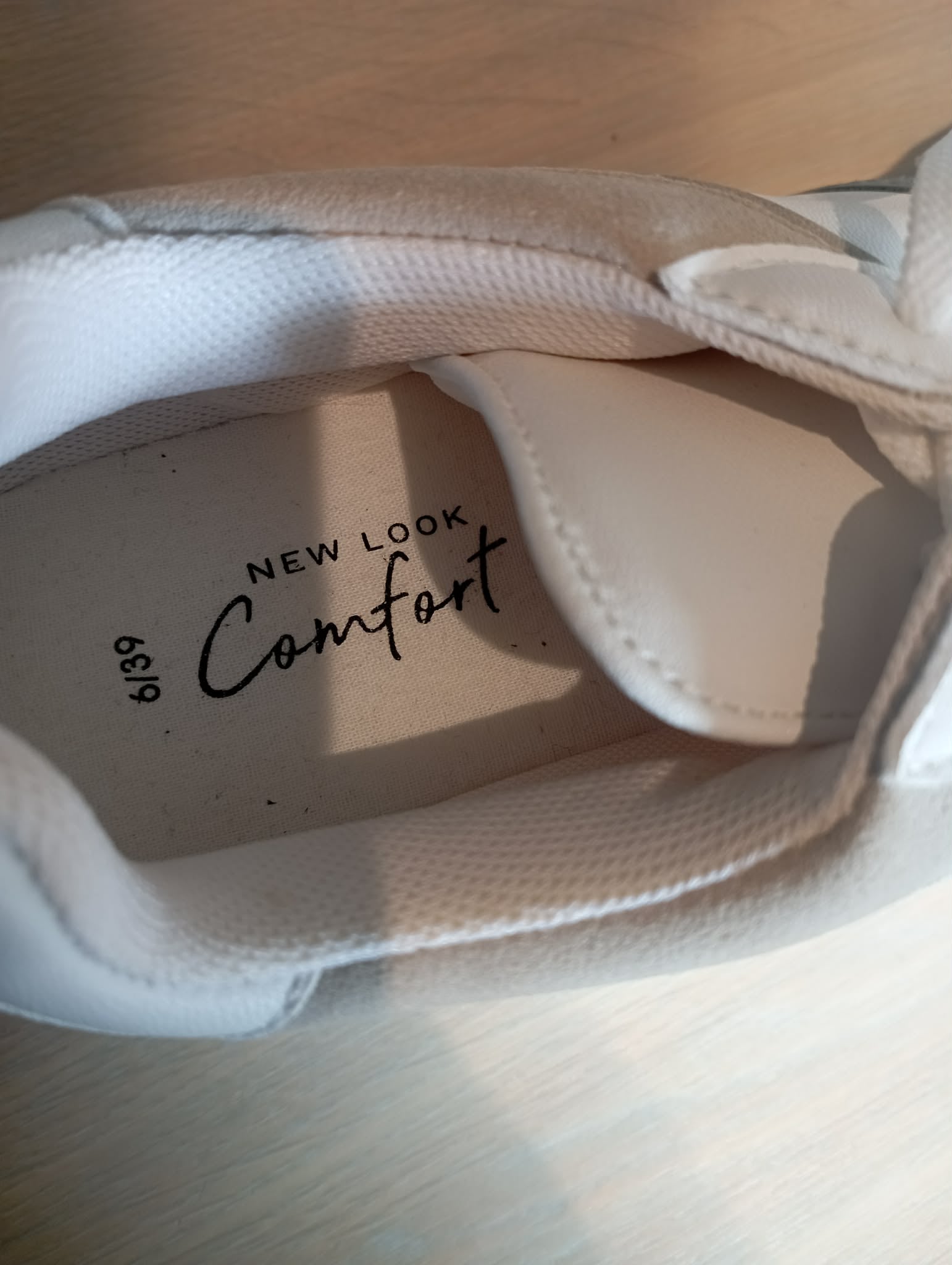 NEW LOOK COMFORT WHITE TRAINERS (6/39)