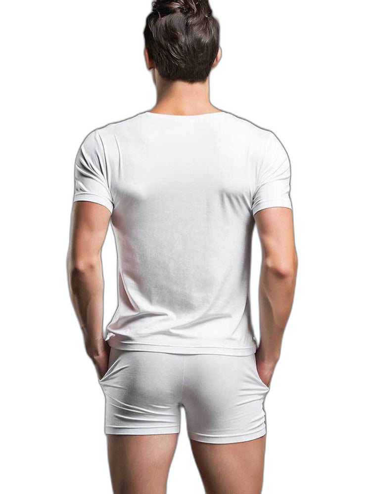 Solid Color Modal Home Boxers for Men